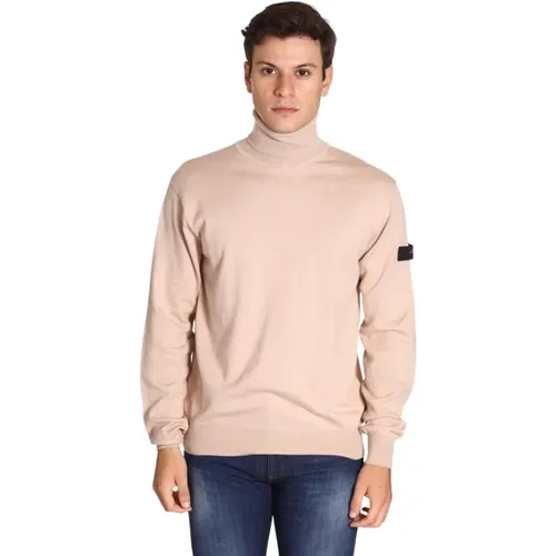 High Neck Sweaters , male, Sizes: L - Peuterey - Modalova