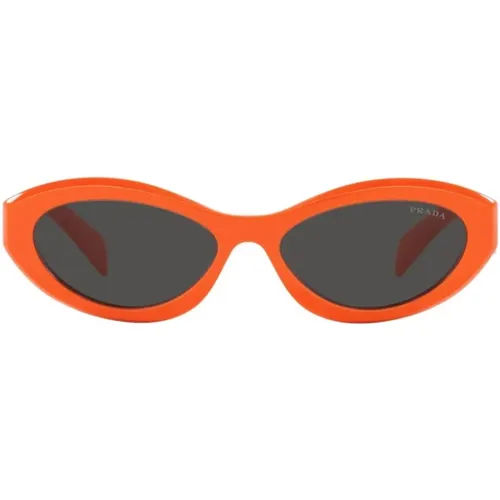 Cateye Sonnenbrille mit Grauen Gläsern - Prada - Modalova