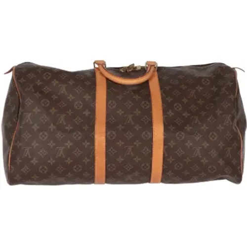 Pre-owned Weekend Bags, female, , Size: ONE SIZE Pre-owned Canvas louis-vuitton-bags - Louis Vuitton Vintage - Modalova