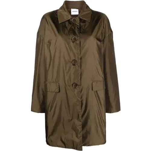 Stylish Coats , female, Sizes: XS, 2XS - Aspesi - Modalova