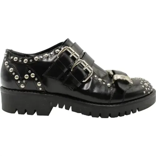 Pre-owned Flats, female, , Size: 6 US Pre-owned Leather flats - Alexander McQueen Pre-owned - Modalova