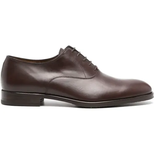 Leather Oxford Dress Shoes , male, Sizes: 8 UK, 11 UK, 7 UK - Fratelli Rossetti - Modalova