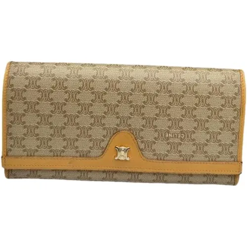 Pre-owned Wallets, female, , Size: ONE SIZE Pre-owned Vintage Wallet - Celine Vintage - Modalova
