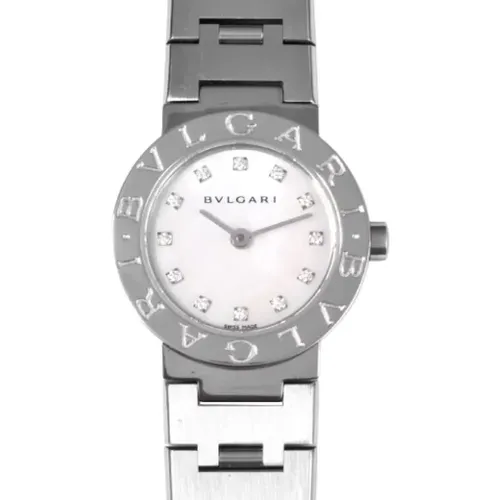 Pre-owned Watches, female, , Size: ONE SIZE Pre-owned Stainless Steel watches - Bvlgari Vintage - Modalova