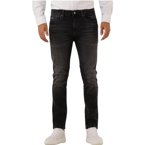 Schwarze Slim Fit Jeans Austin - Tommy Jeans - Modalova