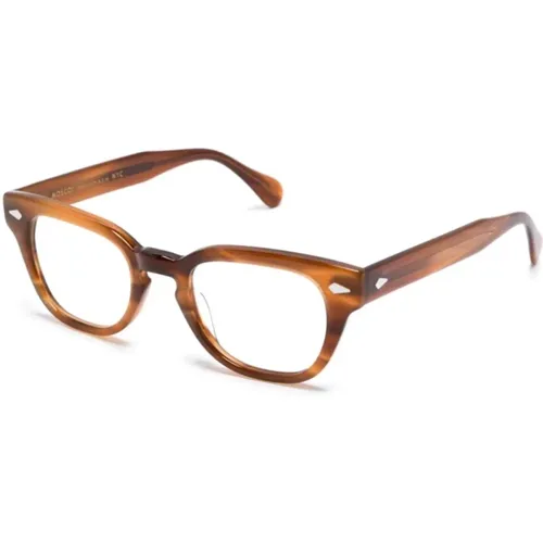 Glasses, unisex, , Size: 50 MM Hazen OPT Dark Blonde Optical Frame - Moscot - Modalova