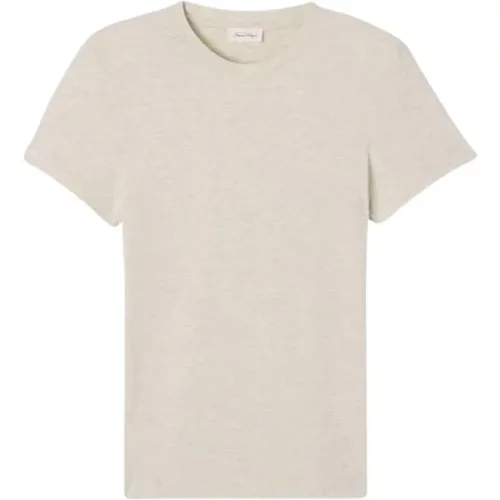 Light Melange Ypawood T-Shirt , female, Sizes: L, S - American vintage - Modalova