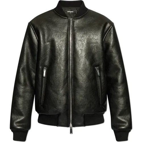 Bomber Jackets, male, , Size: 2XL bomber type jacket - Dsquared2 - Modalova