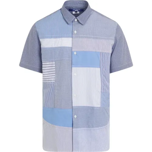 Blue White Shirt , male, Sizes: S - Junya Watanabe - Modalova