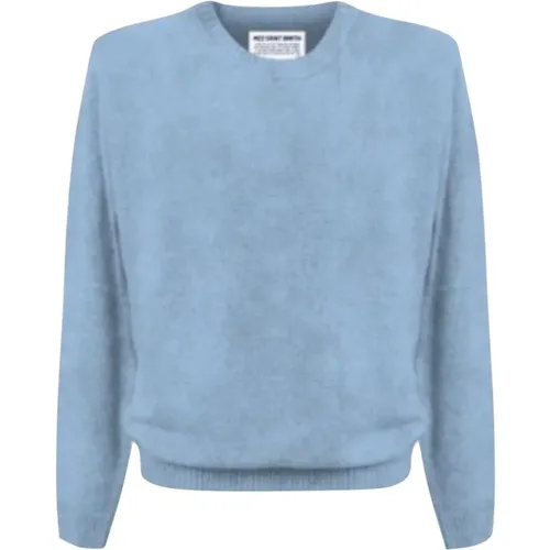 Round-neck Knitwear, male, , Size: L Stretch Sweater - MC2 Saint Barth - Modalova