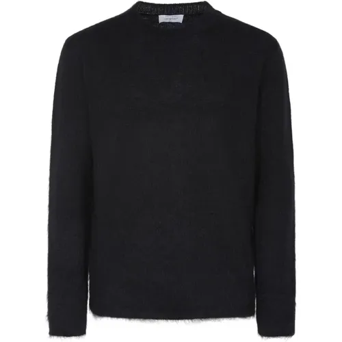 Arrow Knit Crewneck Sweaters , male, Sizes: M - Off White - Modalova
