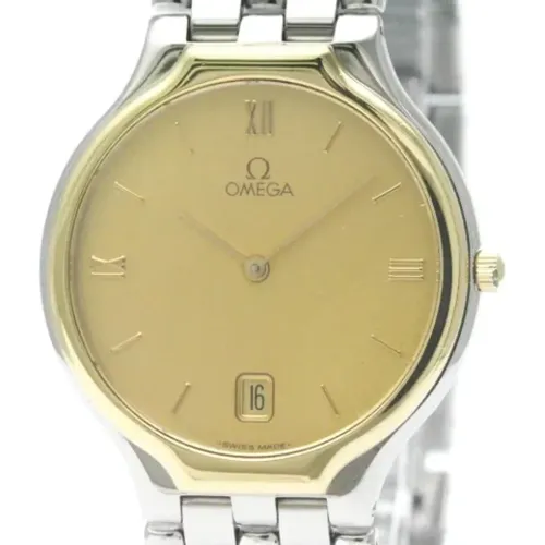 Pre-owned Watches, male, , Size: ONE SIZE Pre-owned Stainless Steel watches - Omega Vintage - Modalova