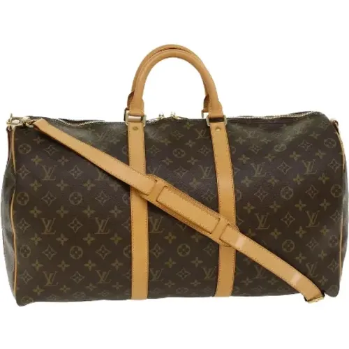 Pre-owned Weekend Bags, female, , Size: ONE SIZE Pre-owned Canvas louis-vuitton-bags - Louis Vuitton Vintage - Modalova