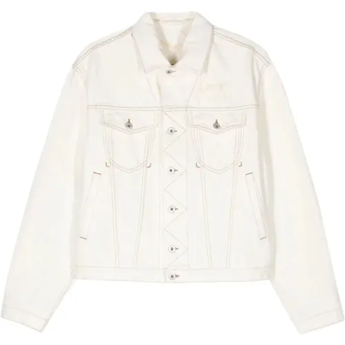 Bleached Denim Jacket , male, Sizes: M, S, L - Kenzo - Modalova