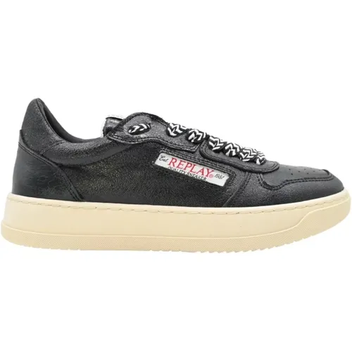 Black Sneakers Gw73T.000 SC , female, Sizes: 7 UK - Replay - Modalova