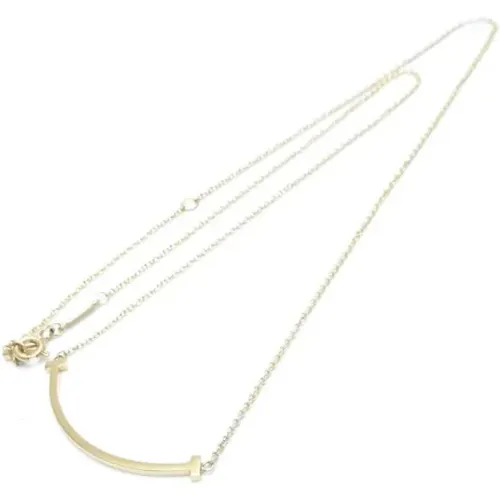 Pre-owned Jewellery, female, , Size: ONE SIZE Pre-owned Metal necklaces - Tiffany & Co. Pre-owned - Modalova