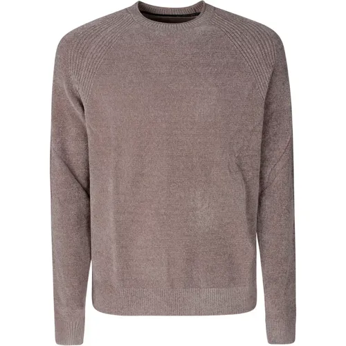 Weicher Chenille Rundstrickpullover , Herren, Größe: 3XL - RRD - Modalova