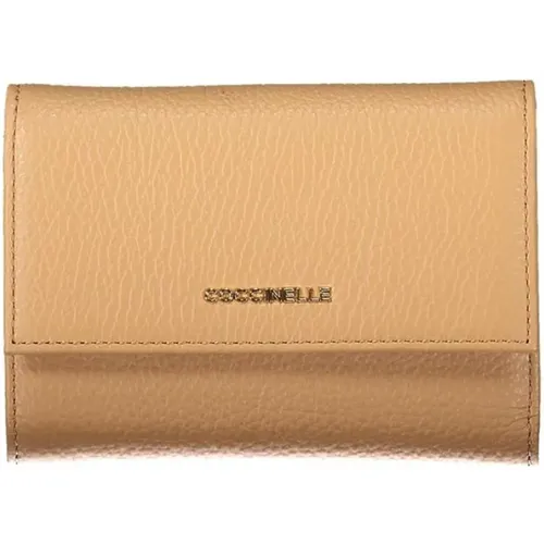 Wallets & Cardholders, female, , Size: ONE SIZE Luxurious Leather Wallet with Multiple Compartments - Coccinelle - Modalova