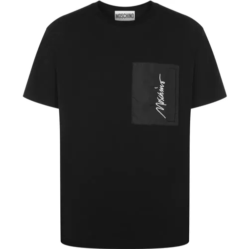 T-Shirts , Herren, Größe: S - Moschino - Modalova