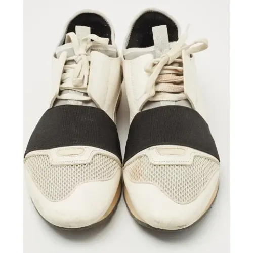 Pre-owned Sneakers, female, , Size: 11 US Pre-owned Leather sneakers - Balenciaga Vintage - Modalova