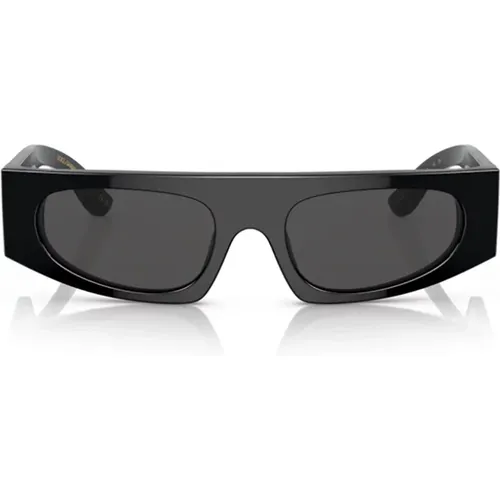 Schwarze Sonnenbrille für Frauen , Damen, Größe: 54 MM - Dolce & Gabbana - Modalova