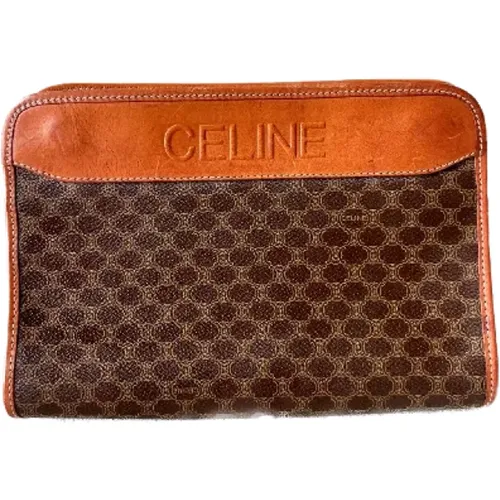 Pre-owned Clutches, female, , Size: ONE SIZE Pre-owned Leather celine-bags - Celine Vintage - Modalova