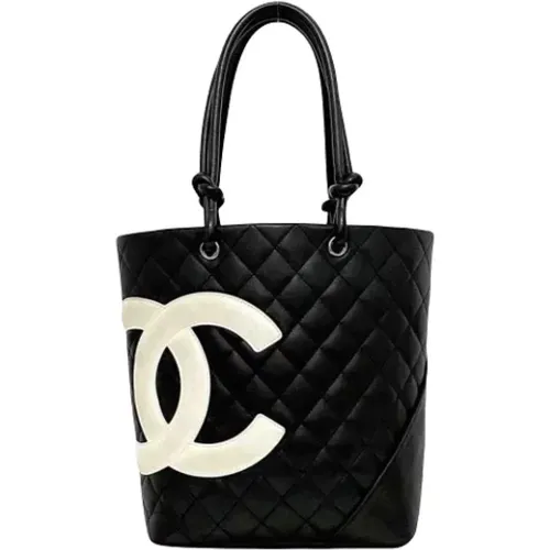 Pre-owned Tote Bags, female, , Size: ONE SIZE Pre-owned Leather chanel-bags - Chanel Vintage - Modalova