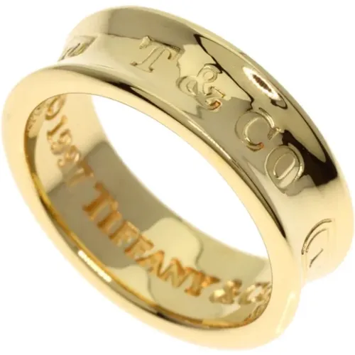 Pre-owned Jewellery, female, , Size: ONE SIZE Pre-owned Gold rings - Tiffany & Co. Pre-owned - Modalova