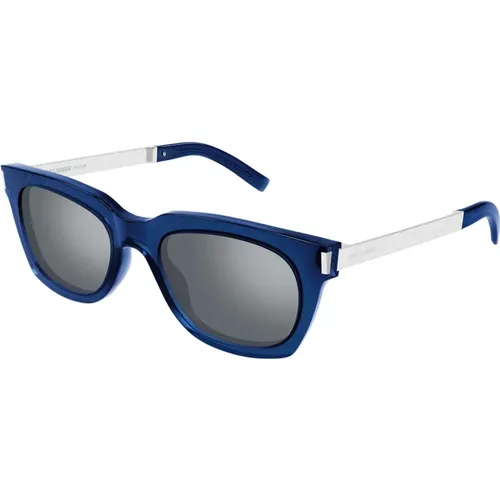 Silver Sunglasses SL 582 , unisex, Sizes: 53 MM - Saint Laurent - Modalova