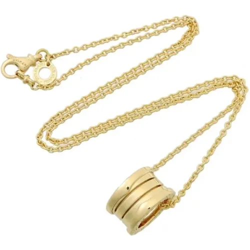 Pre-owned Gold necklaces , female, Sizes: ONE SIZE - Bvlgari Vintage - Modalova