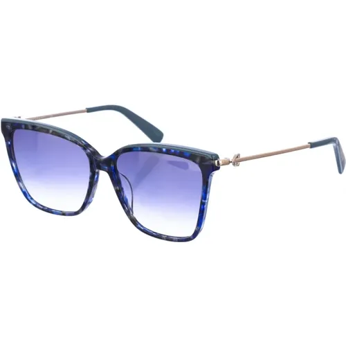 Sonnenbrille mit ovalem Acetatrahmen,Glasses - Longchamp - Modalova