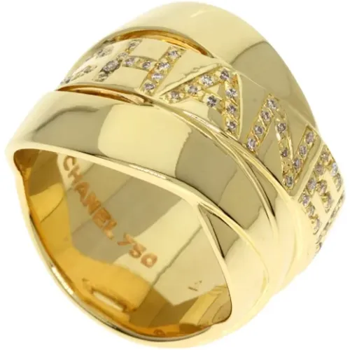 Pre-owned Jewellery, female, , Size: ONE SIZE Pre-owned Gold chanel-jewelry - Chanel Vintage - Modalova