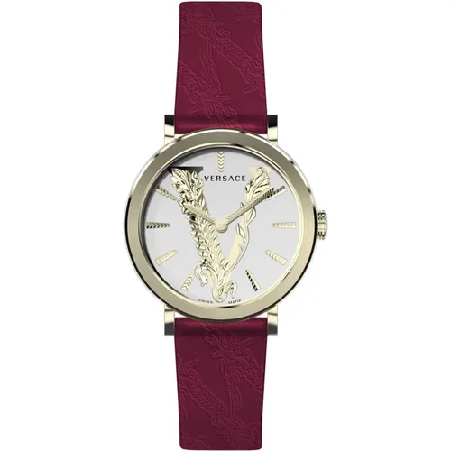 Watches, female, , Size: ONE SIZE Virtus Barocca Watch - Versace - Modalova