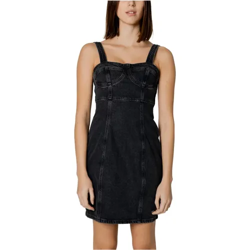 Midi Dress - Spring/Summer Collection , female, Sizes: M, XS, S, L - Tommy Jeans - Modalova