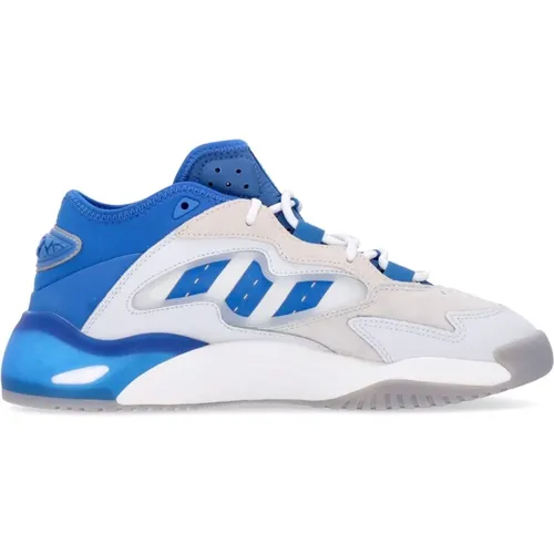 Sneakers, male, , Size: 9 2/3 US Streetball II Sneakers White/Blue - Adidas - Modalova