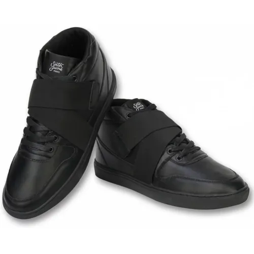 Men Shoes - Men Sneakers Nation Strap , male, Sizes: 8 UK, 7 UK - Sixth June - Modalova