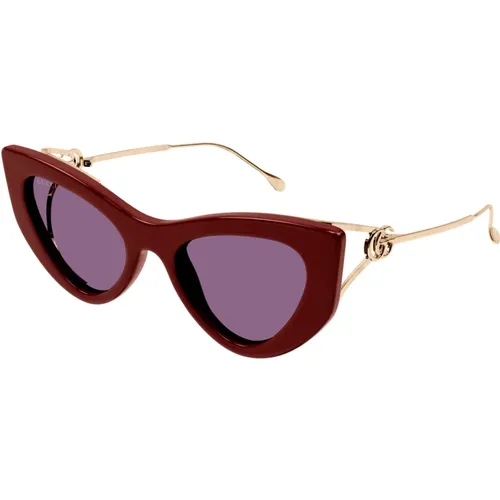 Gg1565S 004 Sonnenbrillen , Damen, Größe: 52 MM - Gucci - Modalova