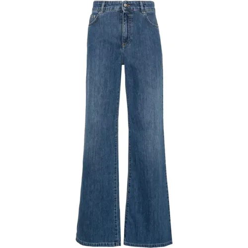Flared Jeans , Damen, Größe: 2XS - Moschino - Modalova