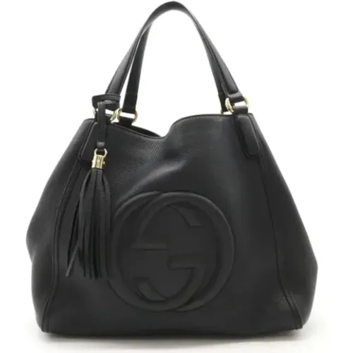 Pre-owned Leather totes , female, Sizes: ONE SIZE - Gucci Vintage - Modalova