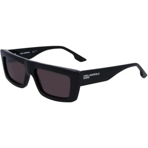 Schwarze Sonnenbrille mit Stil Klj6147S , unisex, Größe: 56 MM - Karl Lagerfeld - Modalova