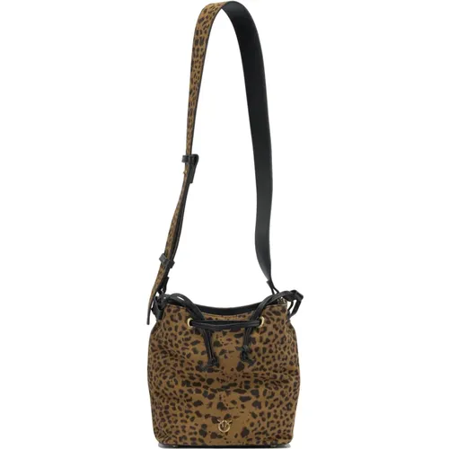 Bucket Bags, female, , Size: ONE SIZE Mini Bucket - pinko - Modalova