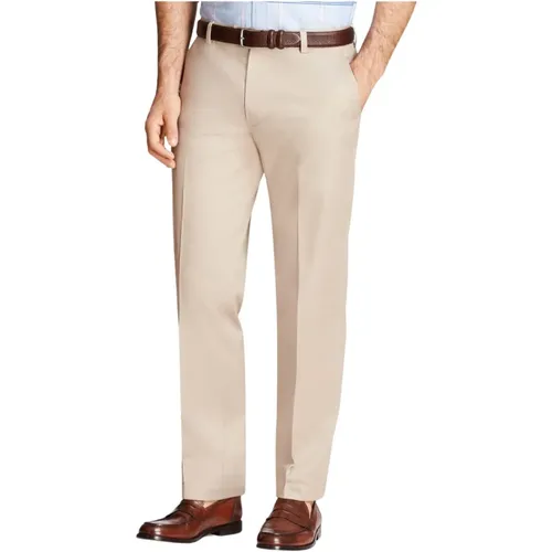 Stretch-Baumwoll-Chinos , Herren, Größe: W33 - Brooks Brothers - Modalova