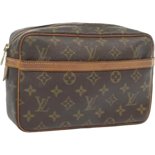 Pre-owned Canvas clutches , female, Sizes: ONE SIZE - Louis Vuitton Vintage - Modalova