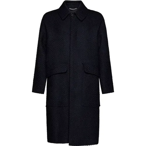 Wool Blend Single-Breasted Coat , male, Sizes: L - PT Torino - Modalova