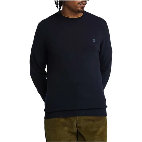 Merino Crew Neck Sweater , Herren, Größe: L - Timberland - Modalova