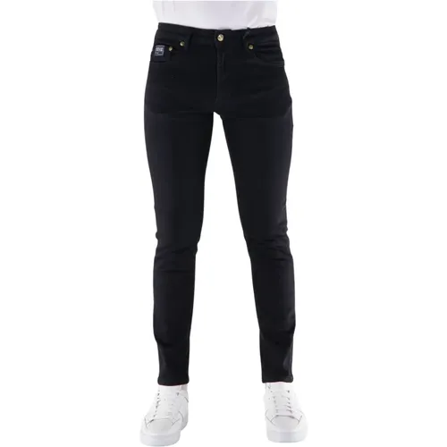 Slim-fit Jeans , male, Sizes: W32, W30, W33, W34, W35, W31 - Versace Jeans Couture - Modalova