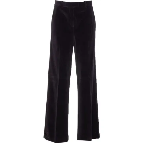 Wide Trousers, female, , Size: L Silk & Nylon Trousers - Circolo 1901 - Modalova