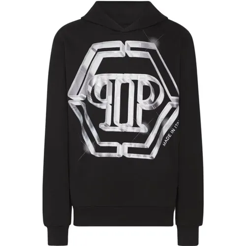 Hoodies, male, , Size: L Hooded Sweaters - Philipp Plein - Modalova