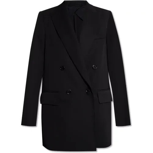 Blazers, female, , Size: 3XS ‘Levico’ double-breasted blazer - Max Mara - Modalova