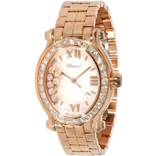 Pre-owned Rose Gold watches , female, Sizes: ONE SIZE - Chopard Pre-owned - Modalova